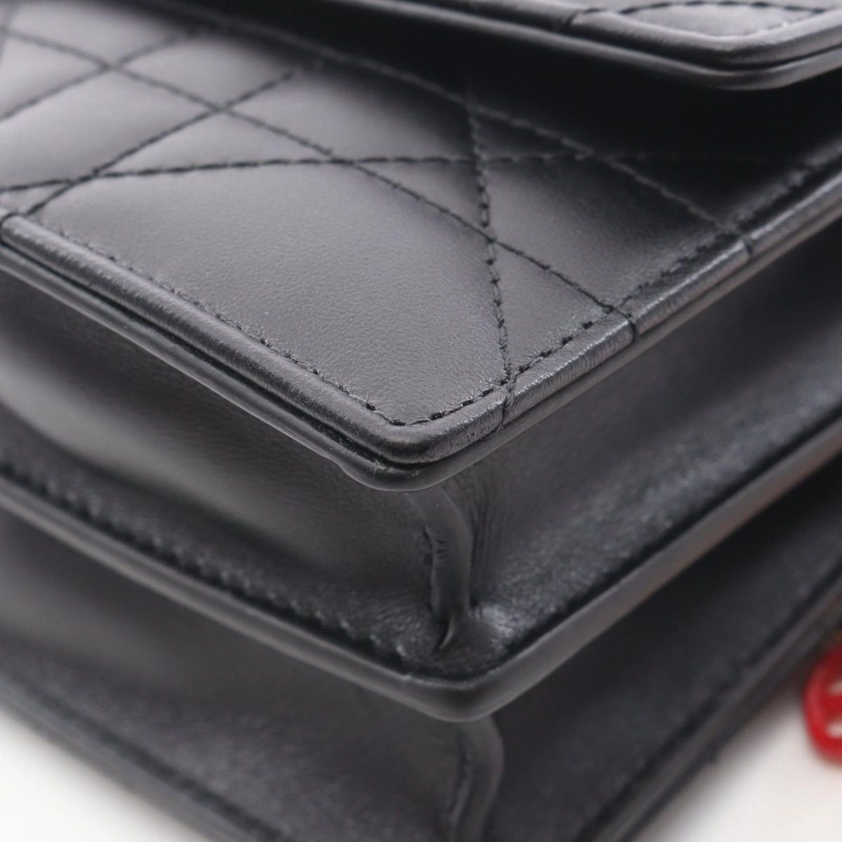 Dior Shoulder Bag Miss Caro Black Leather — view 6