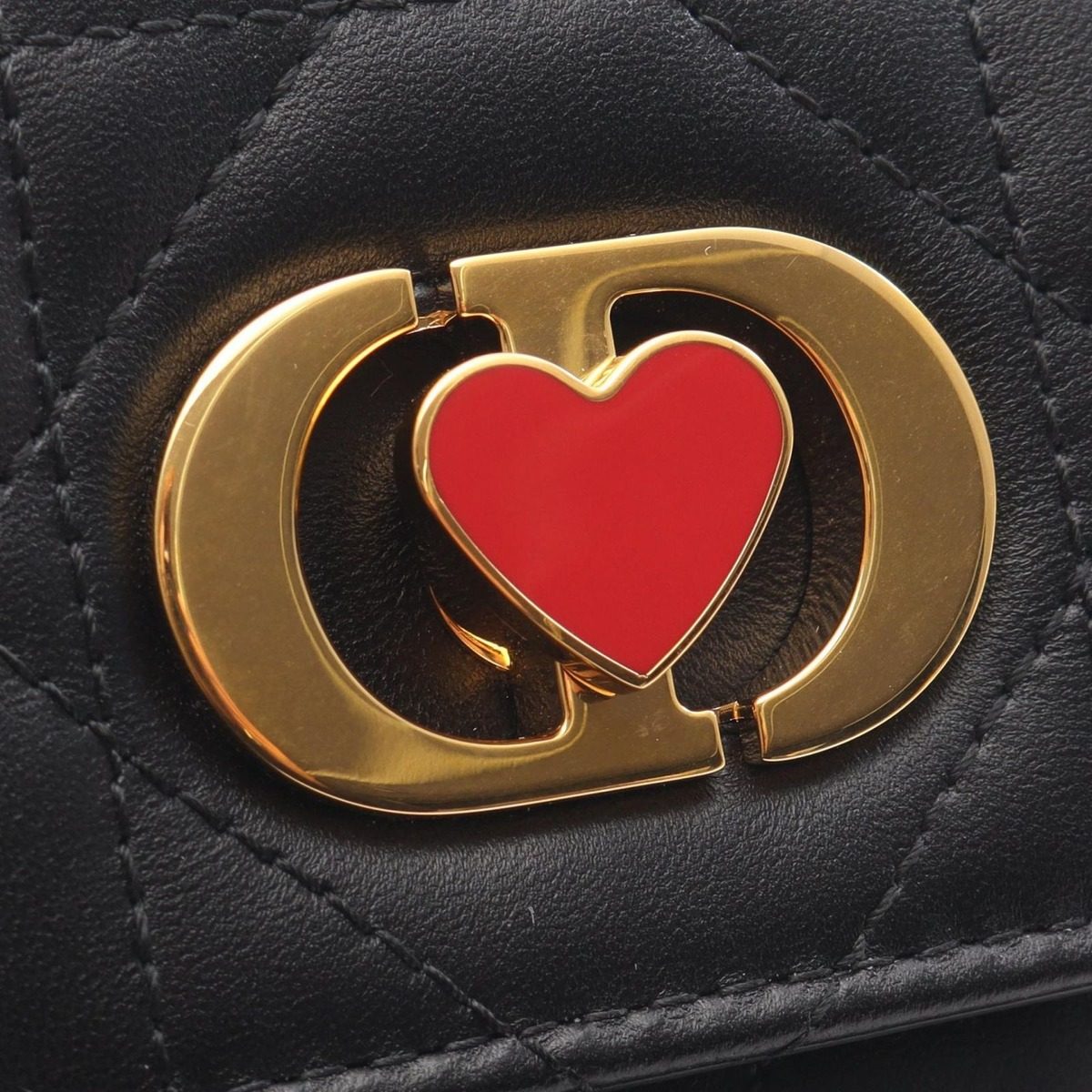 Dior Shoulder Bag Miss Caro Black Leather — view 7