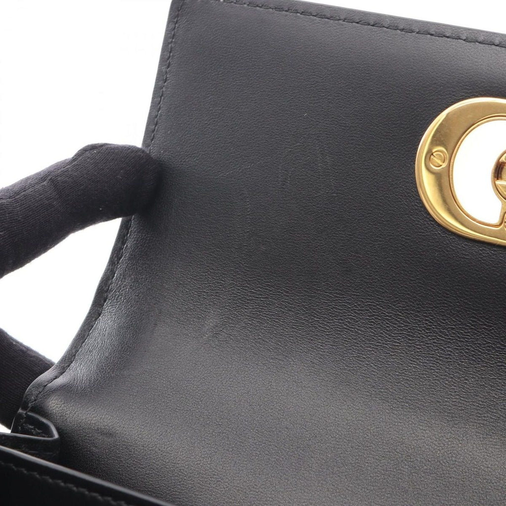 Dior Shoulder Bag Miss Caro Black Leather — view 8