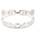 Hermes Chaine D'ancre Double Bracelet ST Silver AG 925 Accessories