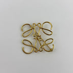 Loewe Anagram Brooch Gold Vintage — view 2