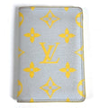 Louis Vuitton Card Case Organizer de Poche Leather Gray