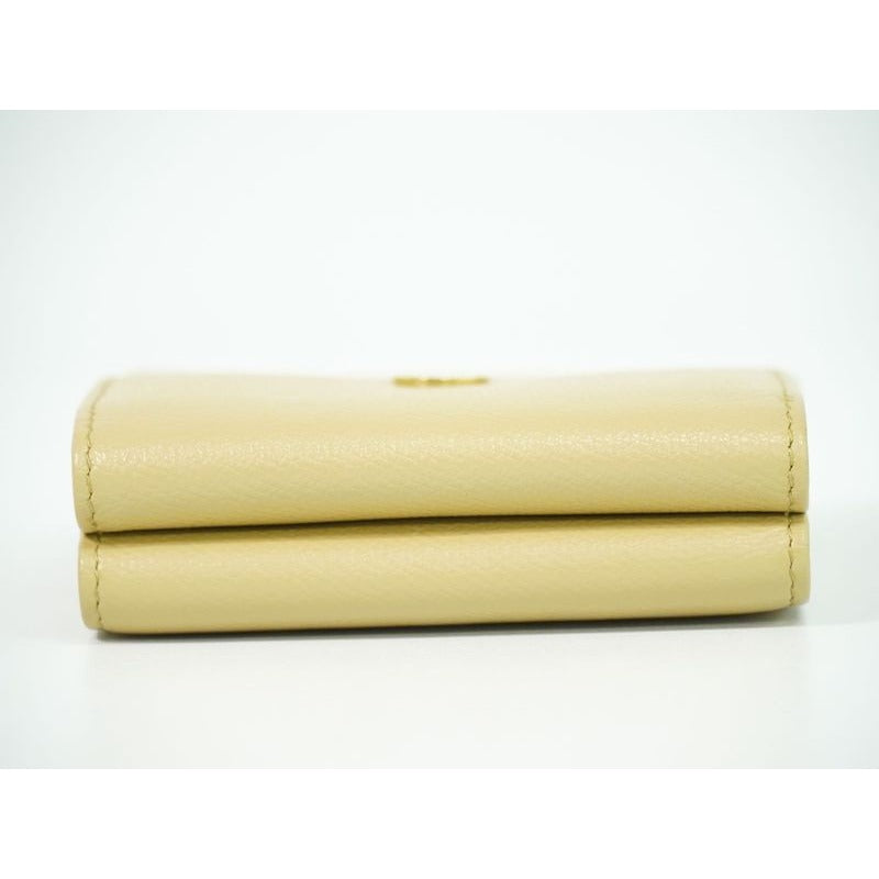 Chanel Coco Mark Button Trifold Folding Wallet Compact — view 5