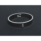 Fendi Bangle Silver Metal — view 3