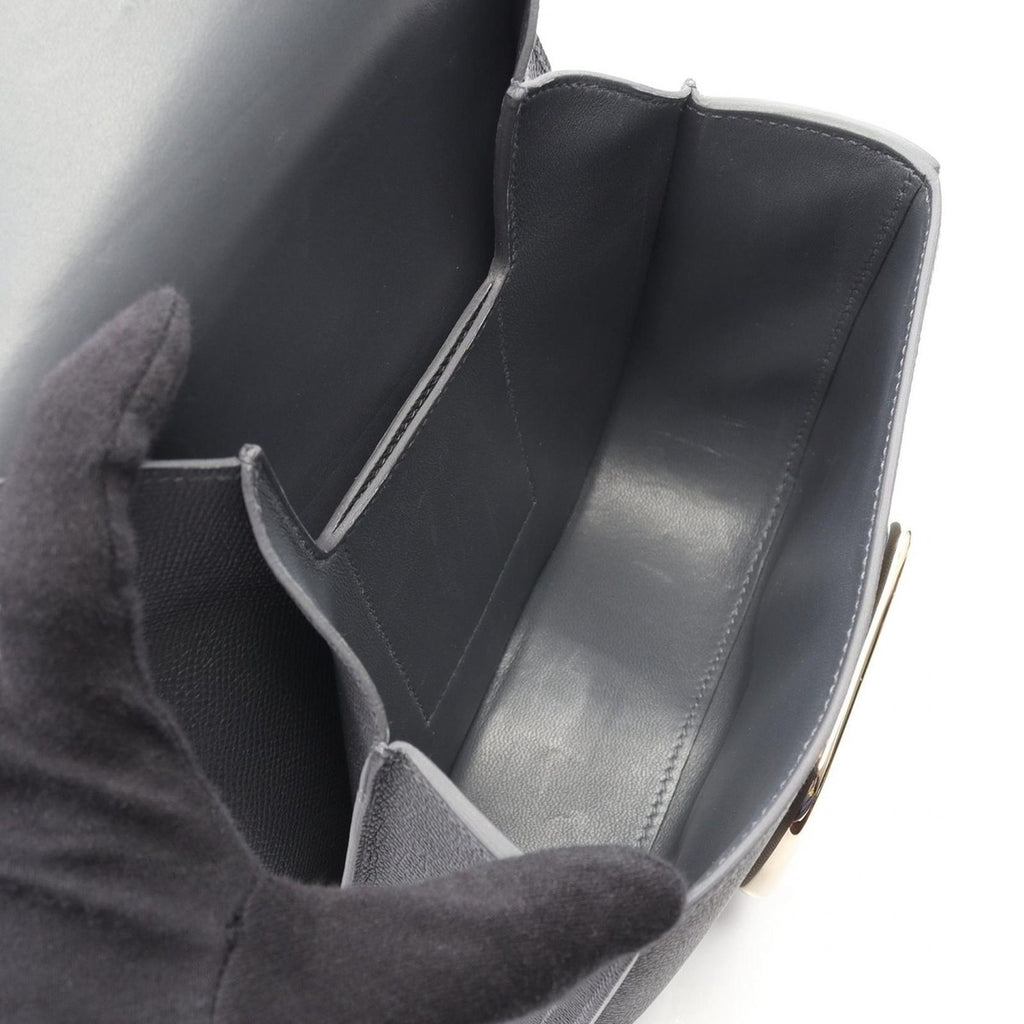 Hermes Shoulder Bag Della Cavalleria Mini Ardoise Leather — view 3