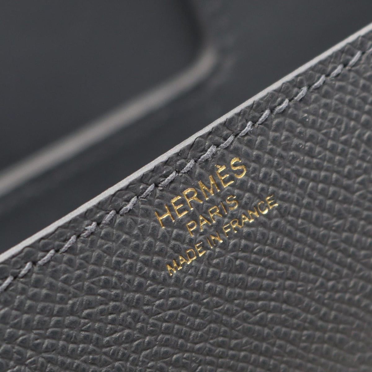 Hermes Shoulder Bag Della Cavalleria Mini Ardoise Leather — view 4