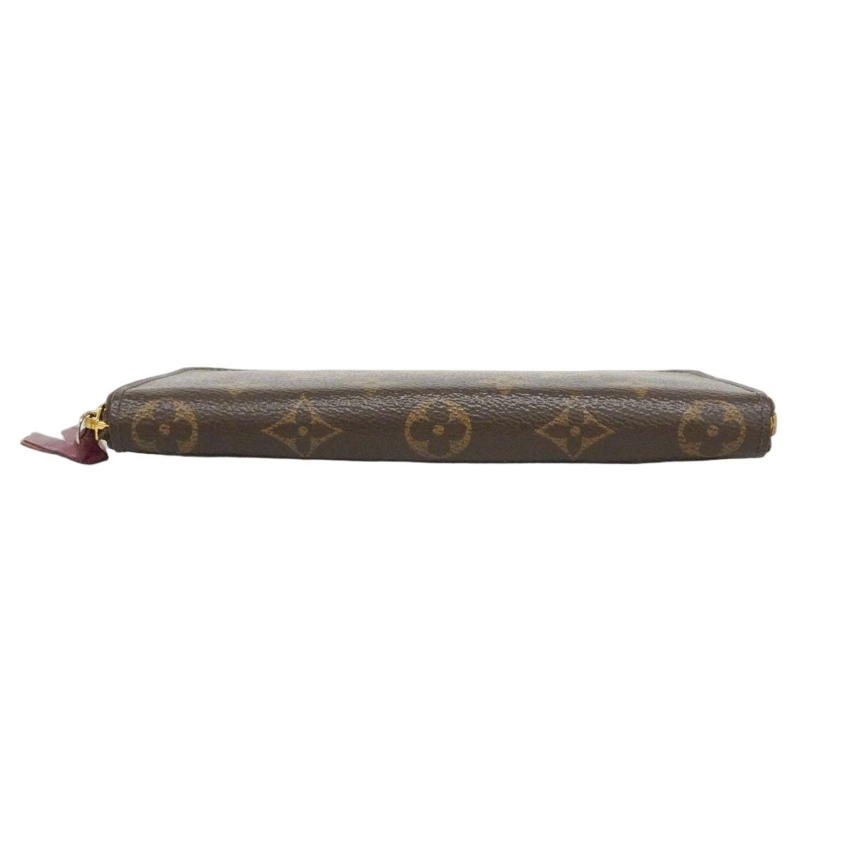 Louis Vuitton Wallet Monogram Portefeuille Clemence Brown Fuchsia — view 2