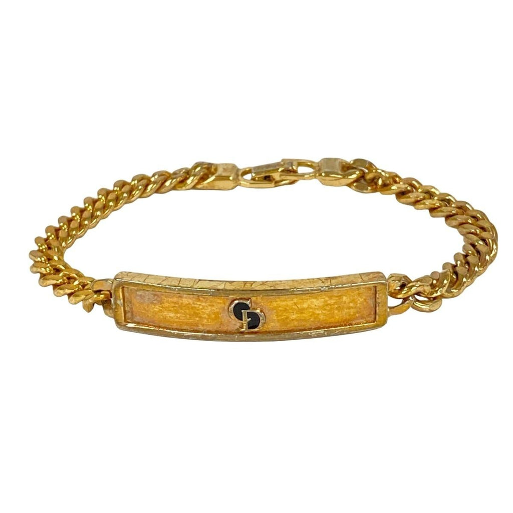 Dior Bracelet Gold CD Logo