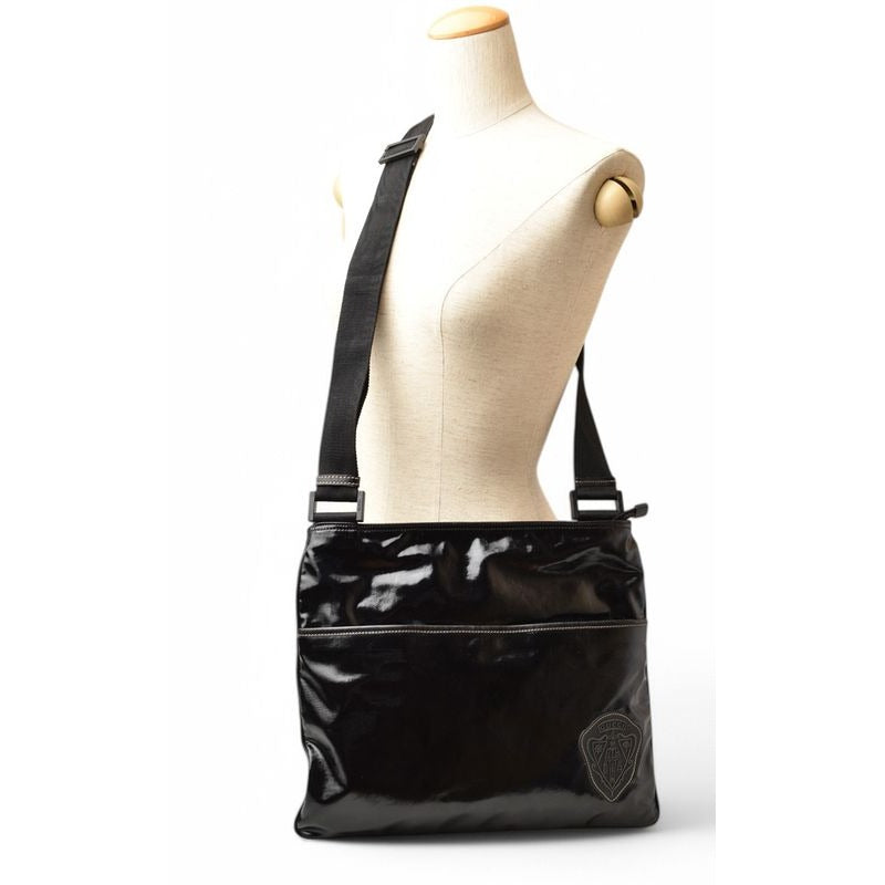 Gucci Shoulder Bag Cles Sto Emblem Black — view 3