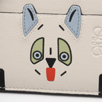 Loewe Card Case Futurist Cat White Leather — view 5