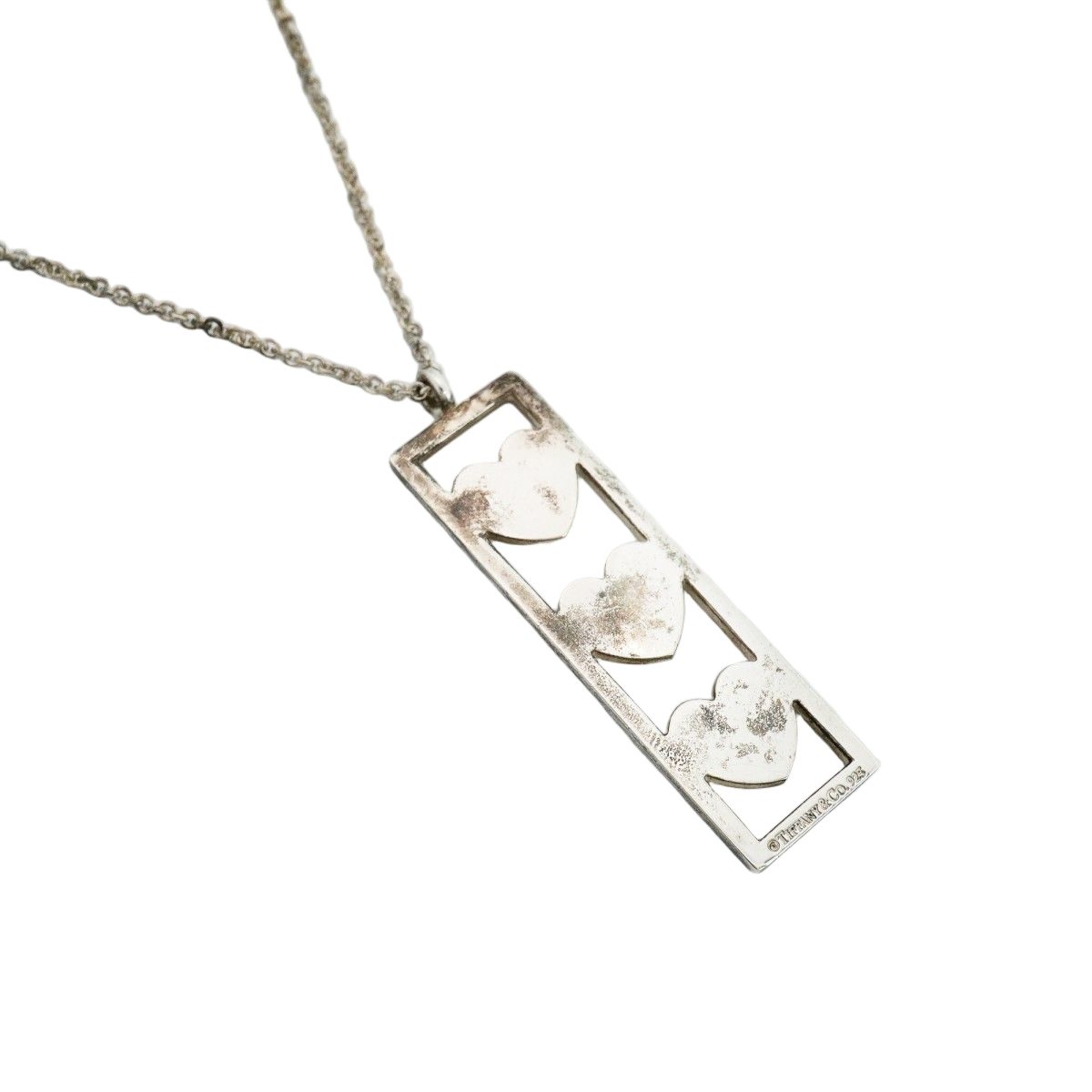 Tiffany & Co Necklace Triple Silver — view 2