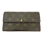 Louis Vuitton Monogram Pochette Porte Monet Cles Di Brown