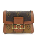 Louis Vuitton Portefeuille Dauphine Compact Monogram Reverse Brown