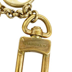 Louis Vuitton Key Holder Charm Fleur de Monogram Gold Multicolor — view 2