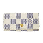 Louis Vuitton Key Case Damier Azur 4 Multicles White