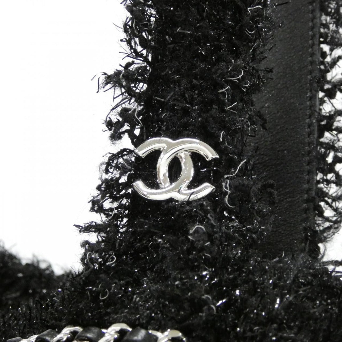 Chanel Bag Tweed Black — view 5