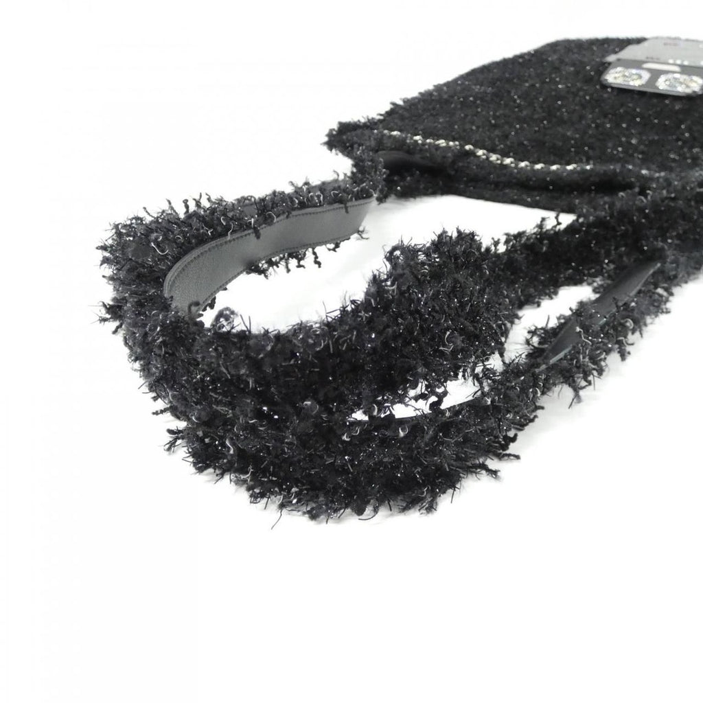 Chanel Bag Tweed Black — view 6