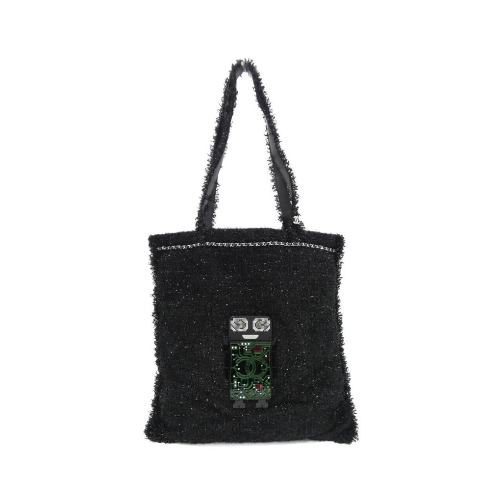 Chanel Bag Tweed Black