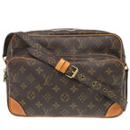 Louis Vuitton Nile Monogram Brown Shoulder Bag 0392