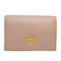 Prada Logo Card Case Leather