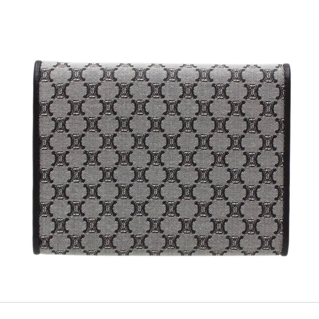 Celine Macadam Pattern Canvas Trifold Wallet — view 2