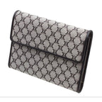 Celine Macadam Pattern Canvas Trifold Wallet — view 4