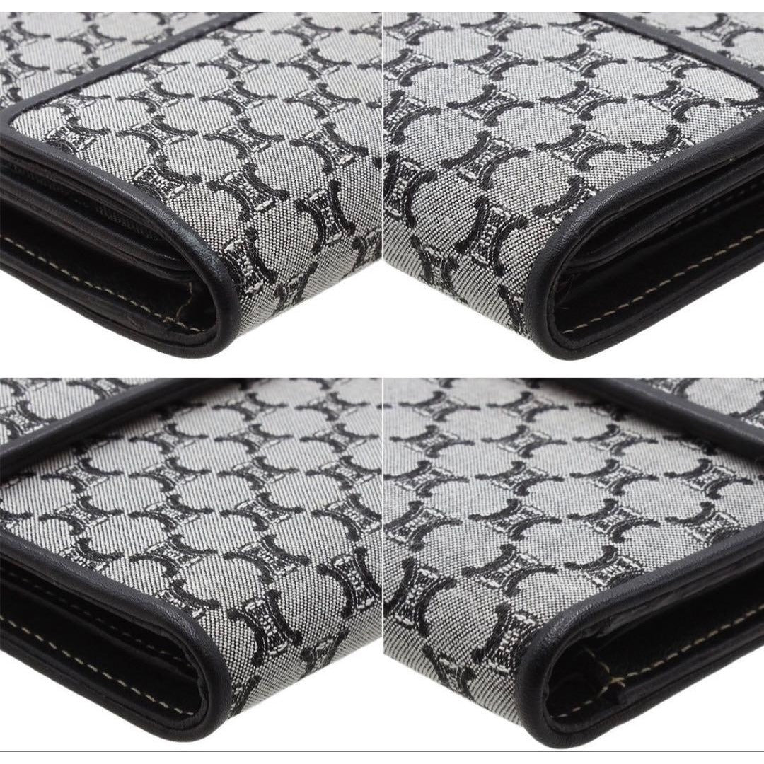 Celine Macadam Pattern Canvas Trifold Wallet — view 6