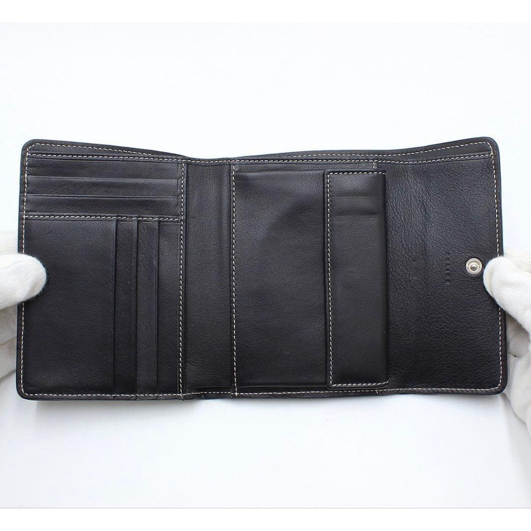 Celine Macadam Pattern Canvas Trifold Wallet — view 7