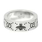 Gucci Ring GG & Bee Silver