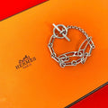 Hermes Chaine D'ancre Punk Bracelet Chain