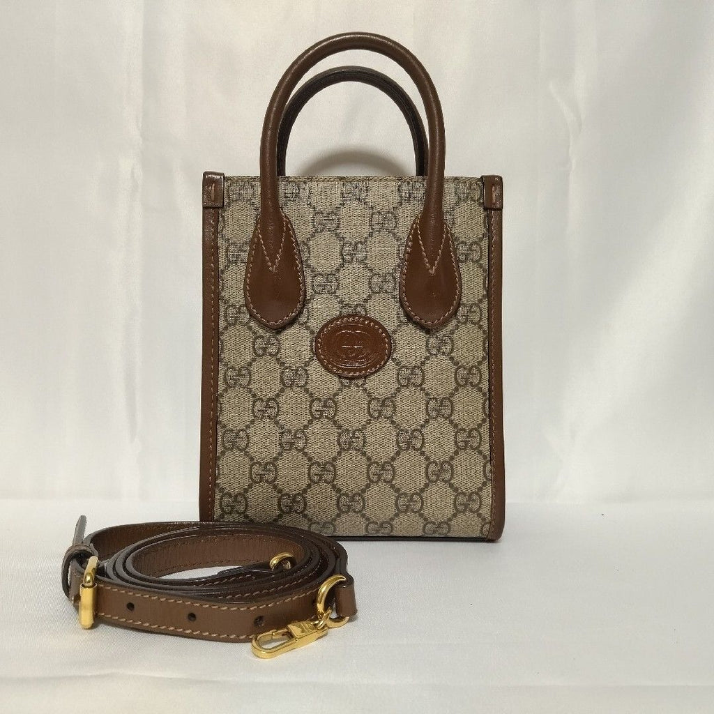Gucci Appearance GG Supreme 2-Way Handbag