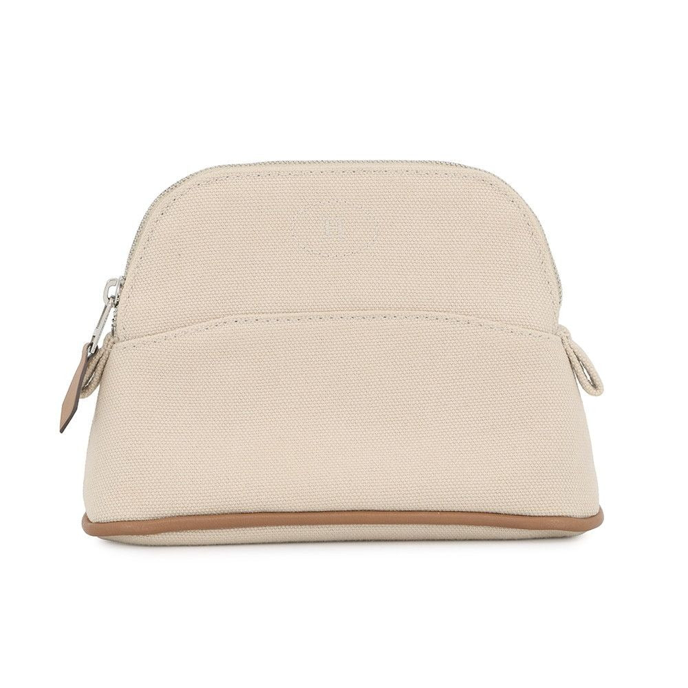 Hermes Pouch Bolide Mini Natural Silver Cotton Case