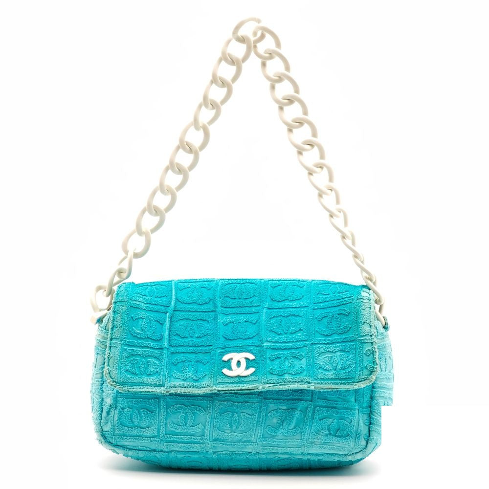Chanel Pile CC Logo Plastic Chain Shoulder Bag — view 2