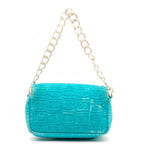 Chanel Pile CC Logo Plastic Chain Shoulder Bag — view 3
