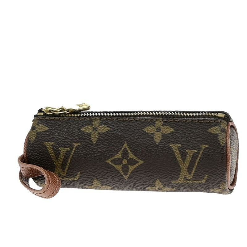 Louis Vuitton Golf Ball Case Monogram Brown 60 Bs175 — view 2