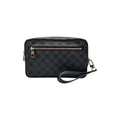 Louis Vuitton Damier Graphite Pochette Kasai Second Bag Black
