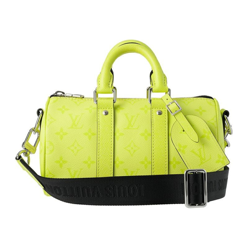 Louis Vuitton Shoulder Bag Keepall Bandouliere 25 Lemon Yellow