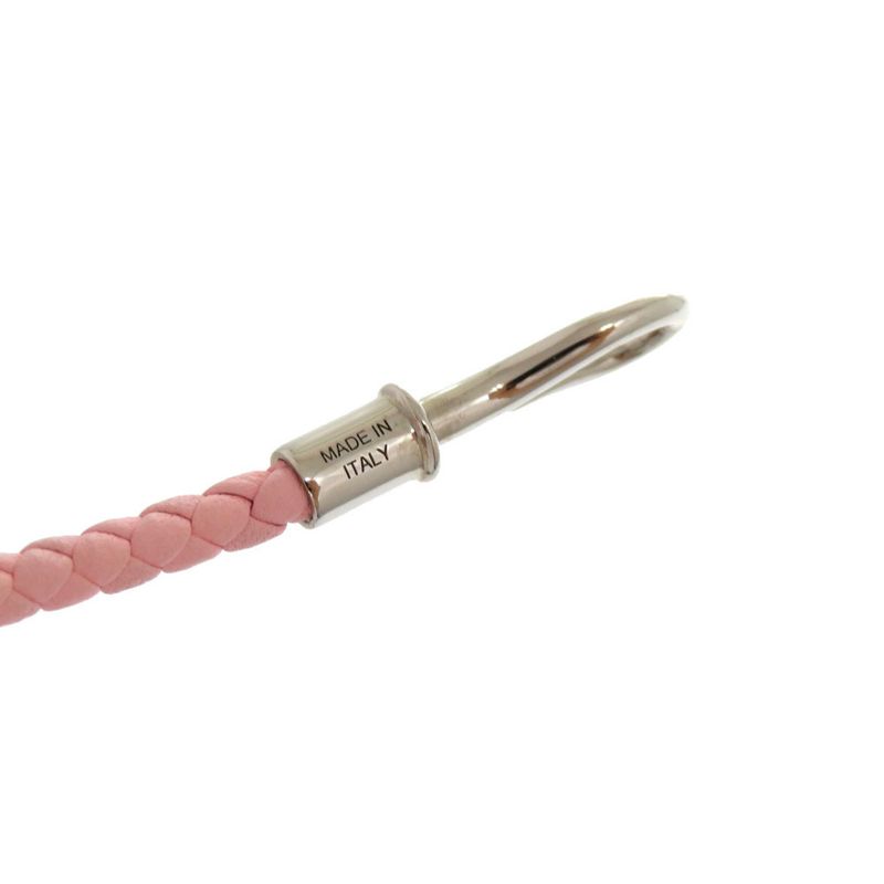 Hermes Jumbo Bracelet Leather Rose Confetti Silver Hardware 1531 — view 5