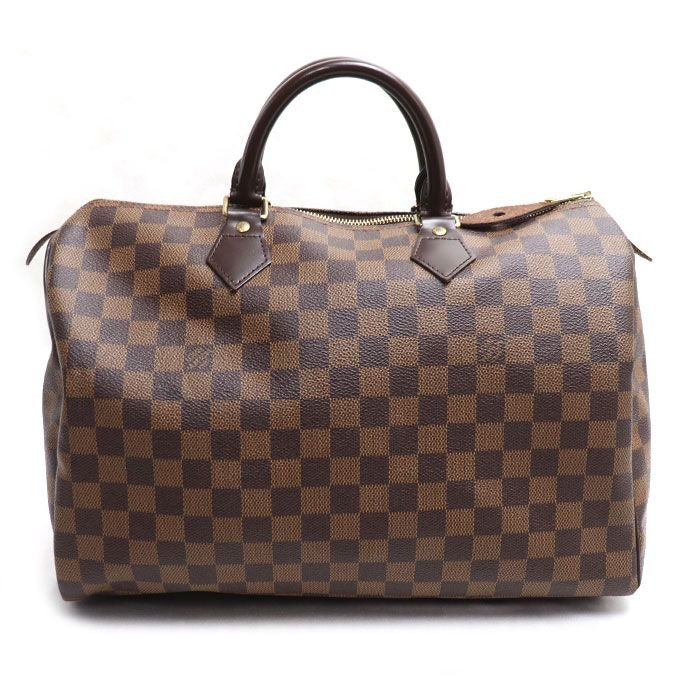 Louis Vuitton Speedy 35 Boston Bag Damier Brown