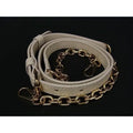 Louis Vuitton Leather Bag Crossbody Shoulder Strap Ivory