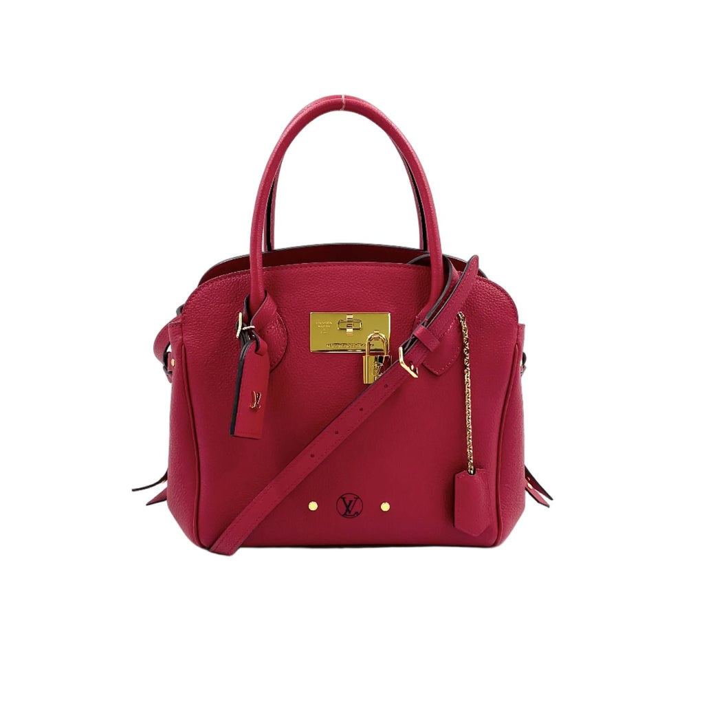 Louis Vuitton Mirror PM 2-Way Shoulder Leather Pink Handbag Gold