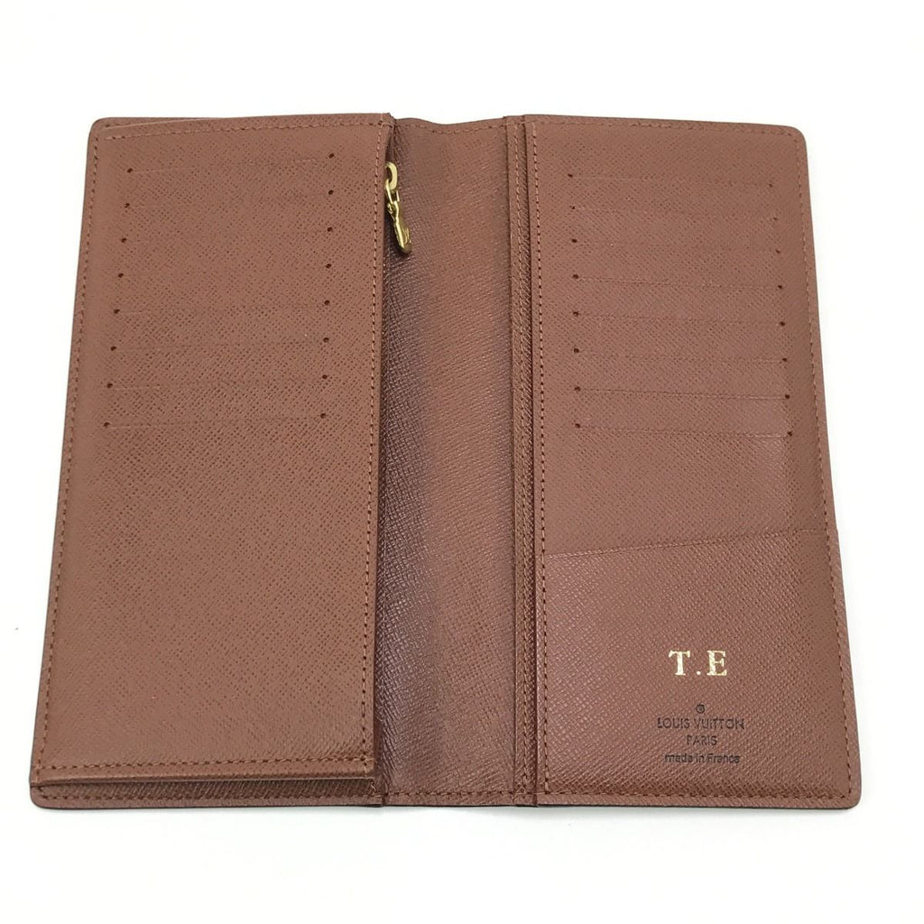 Louis Vuitton Bifold Wallet Monogram Portefeuille Brother Teinitials — view 8