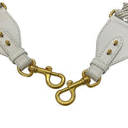 Christian Dior Bag Strap Replacement Shoulder Small Leather White — view 3