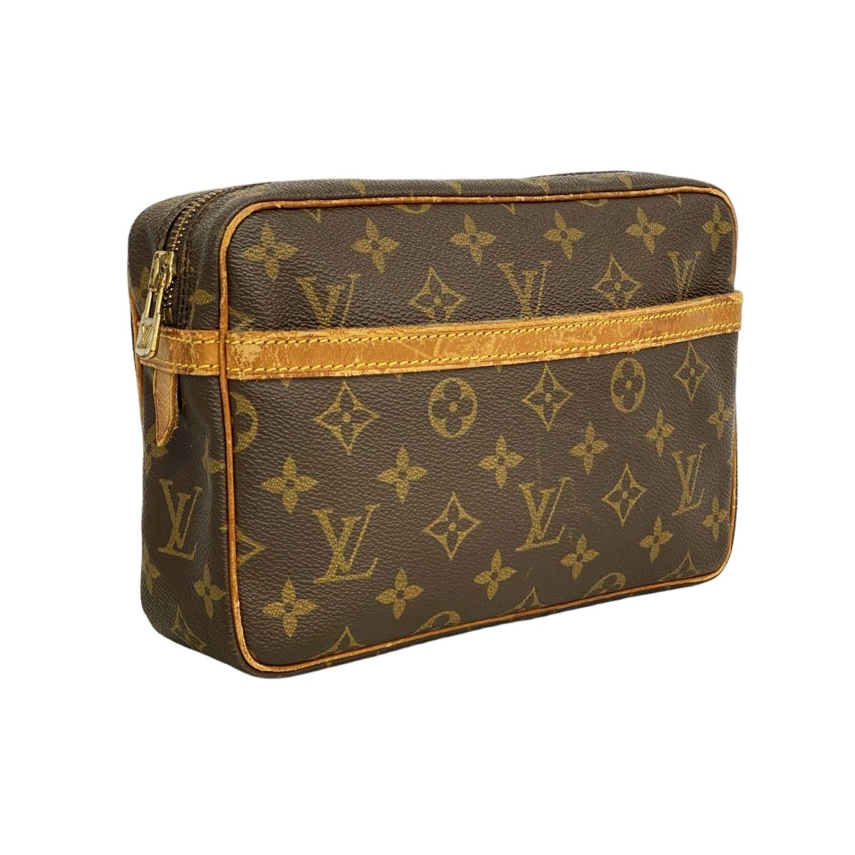Louis Vuitton Clutch Monogram Compiegne 23 Brown — view 2