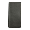 Louis Vuitton Taiga Portefeuille Brazza Folding Long Wallet Gray