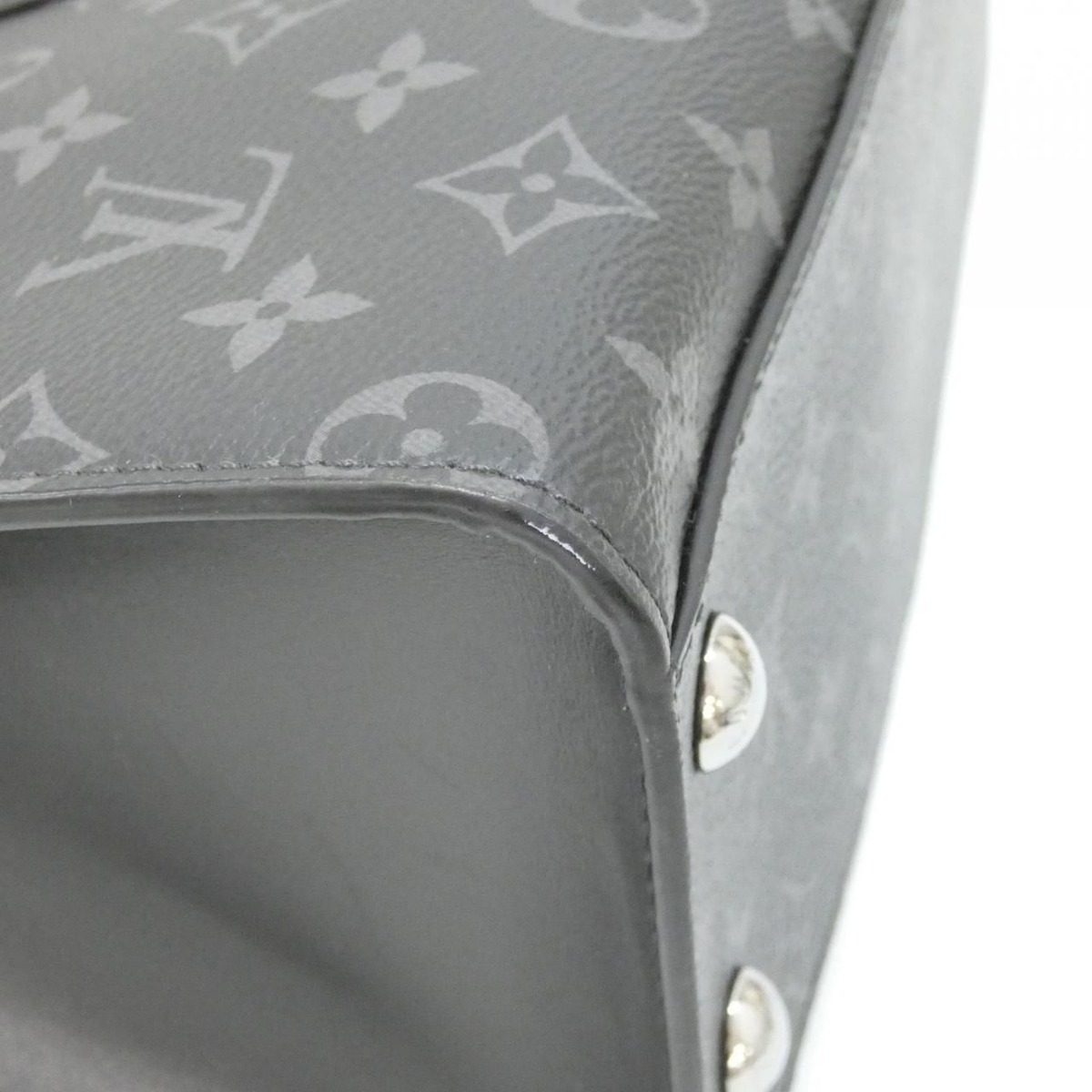 Louis Vuitton Monogram Eclipse Sac Plat Bag — view 3