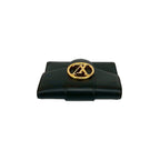Louis Vuitton Pont Neuf Compact Portefeuille LV Leather Black X Pink — view 3