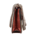Gucci Blooms Dionysus Beige Burgundy Supreme Canvas Shoulder Bag — view 4