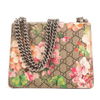Gucci Blooms Dionysus Beige Burgundy Supreme Canvas Shoulder Bag — view 5
