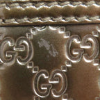 Gucci Round Zipper Long Wallet Micro Guccissima — view 5